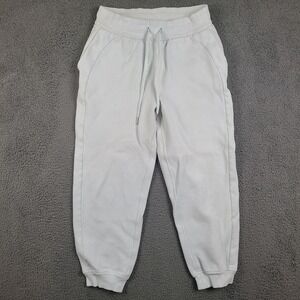 Lululemon Scuba High-Rise Jogger Light Blue Mint Sweatpants Size 8 LW5CV9S